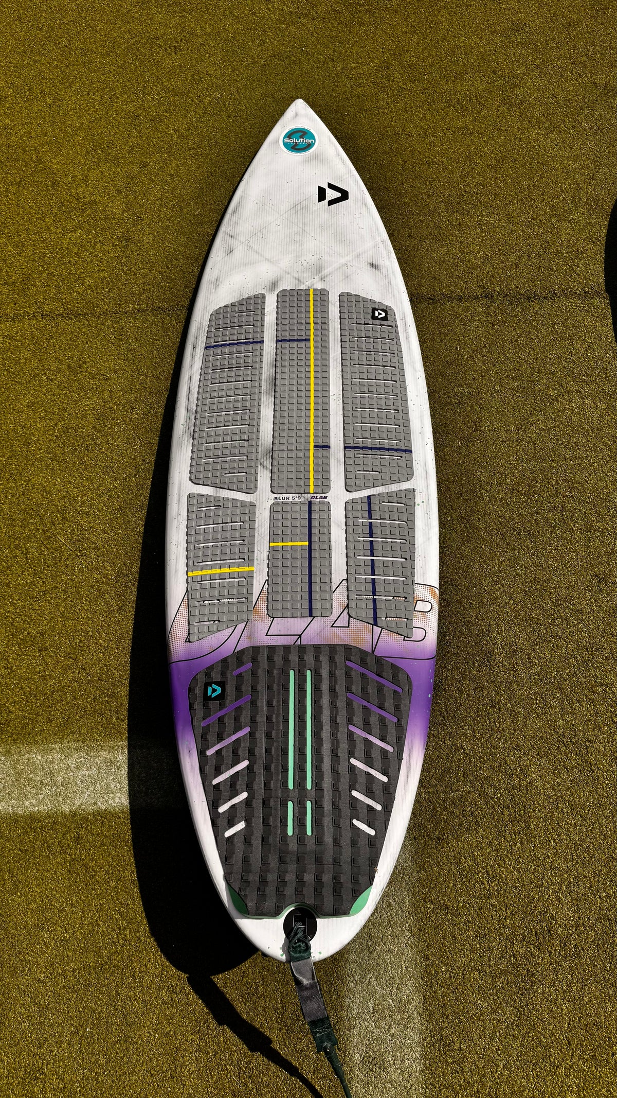 DTK Kite Blur D/LAB 2026 5'9" complete with Deck Grip Little Used